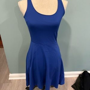 H&M blue mini dress